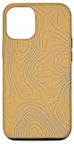 Hülle für iPhone 15 Campinggelände-Karte