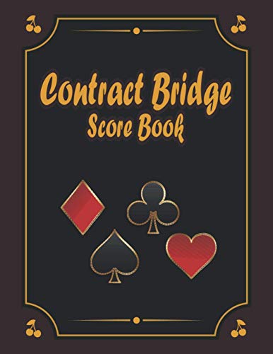 Contract Bridge Score Book: Standard professional Large Contract Bridge Game Score Sheets for Scorekeeping | Score Pads record keeper book for ... your board game | 8.5 X 11 Inches | 120 Pages image 2