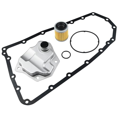 MEMOEO RE0F10A RE0F10B JF011E Transmission Filter Oil Pan Gasket Kit 05191890AA Compatible with Jeep Nissan Dodge Mitsubishi Compass Patriot Rogue Sentra Lancer Outlander Caliber