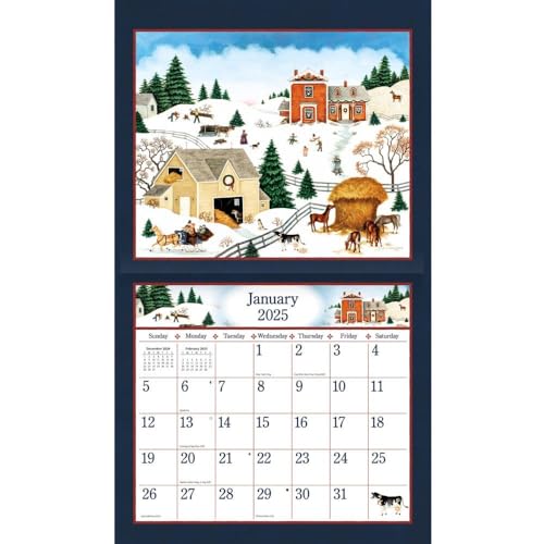 Lang 25171001924 Companies, Linda Nelson Stocks Special Edition 2025 Wall Calendar thumb #2