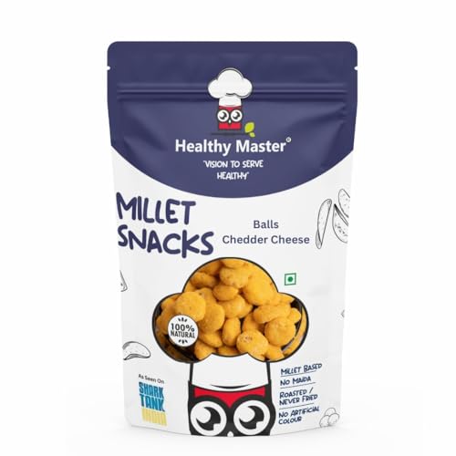 Image of Healthy Master Millet Balls Cheddar Cheese (150 GM), Tasty & Healthy Snacks