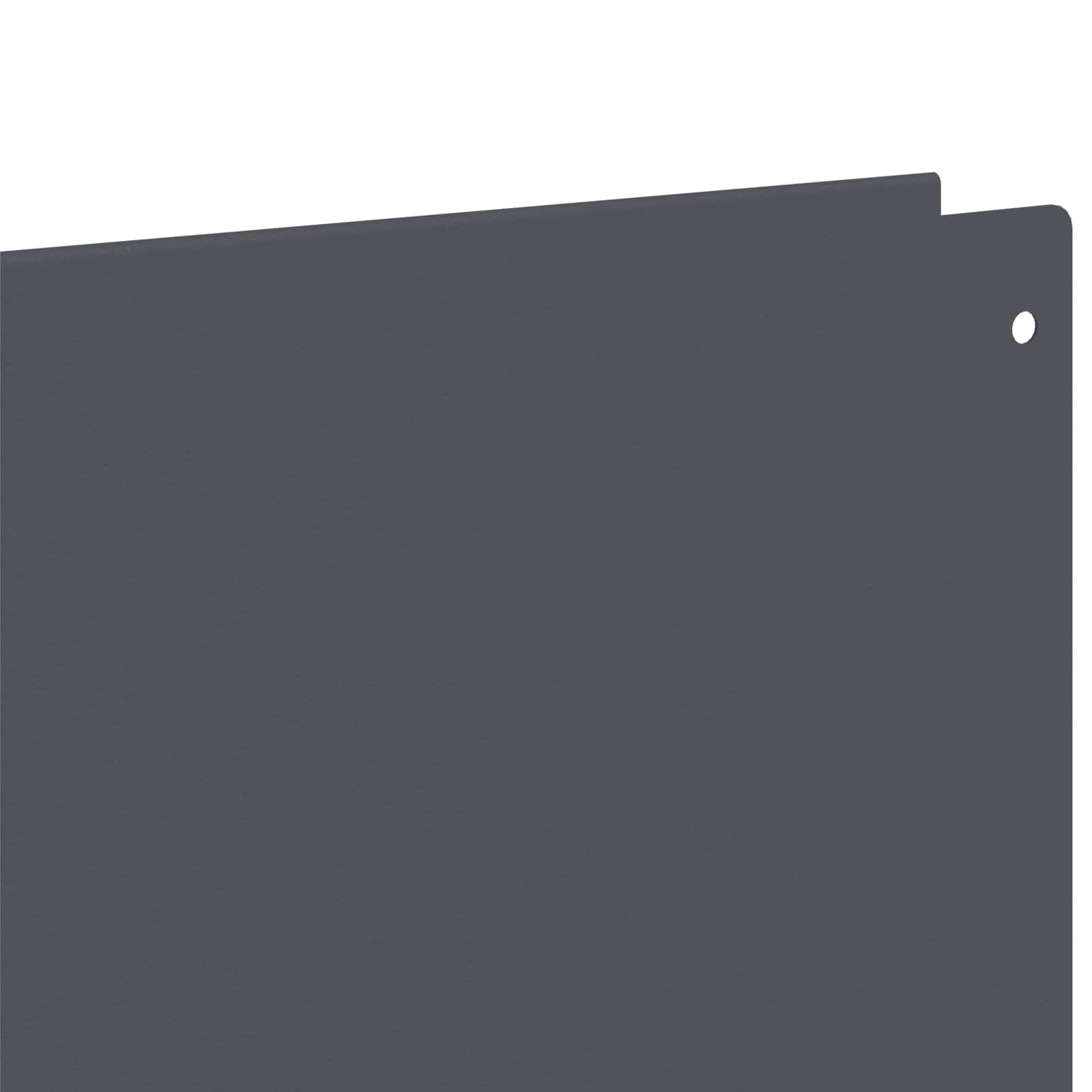 vidaXL Borde de Césped 10 uds. 100 x 12 cm Acero Gris Antracita