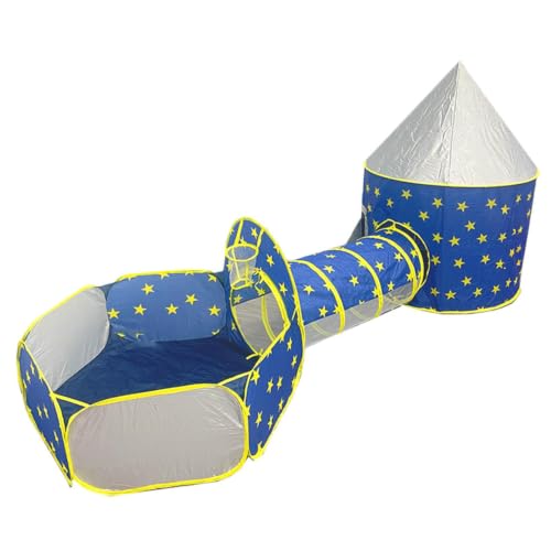 Tienda infantil plegable con piscina de bolas para jugar en el jardín o interiores