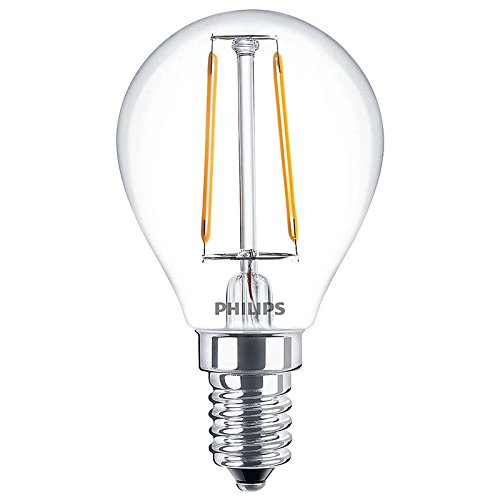 Preisvergleich Produktbild Philips 51771000 A++ LED-Leuchtmittel, Plastik, 2,29 W, E14, transparent