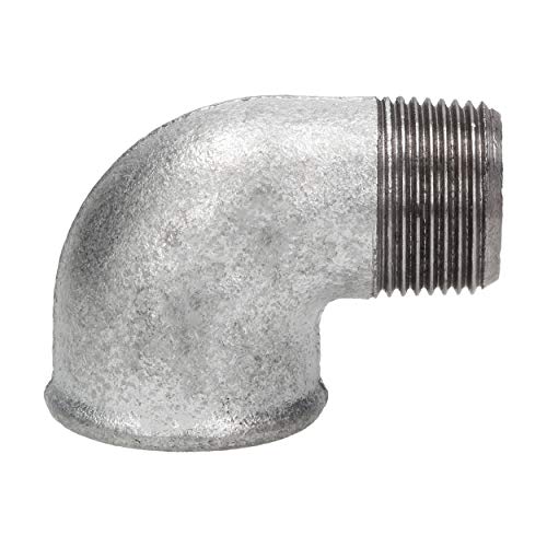 1/2 Gomito a 90 gradi uguale in ghisa nero