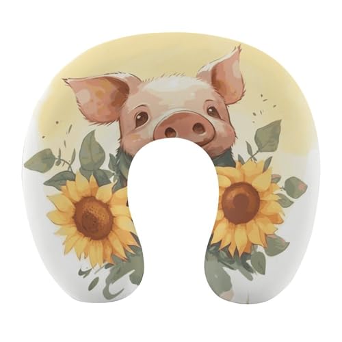 Almohada U-Shaped Espuma Viscoelástica 30x25 cm