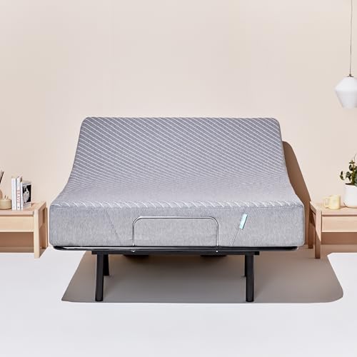 Siena 10” Split King Mattress & Adjustable Base - Head & Foot Incline - Medium Firm Gel Memory Foam - Premium Pressure Relieving Layers - Wireless Remote with Memory - Zero Clearance - Zero Gravity
