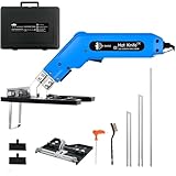 Hot Knife Foam Cutter With Slotting/Groove, Electric Hot Knife Foam Cutting Tool Styrofoam Cutter 250W 110-120V for EPS, XPS, EPP, EVA, EPE, PU,...