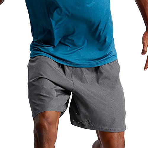 Ajcoflt Calções esportivos masculinos para corrida respirável malha esportiva roupas esportivas elás