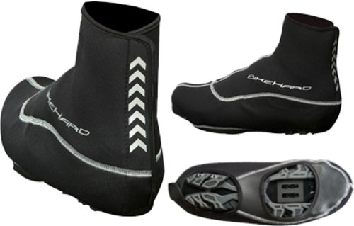 Cubierta para calzado BikeHard Outline Pro tamaño mediano negro
