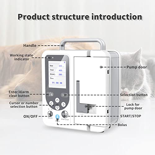 Contec Veterinary Infusion Pump For Animal Use In Clinic Home Factory With High Accuracy And Comprehensive Alarm #TOP3