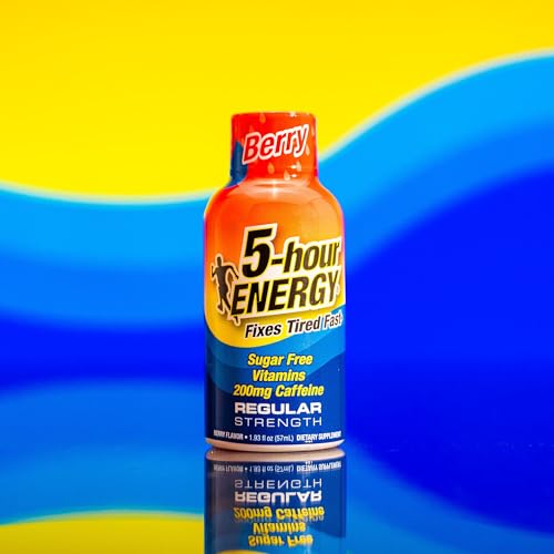 5-hour ENERGY Berry Flavored Energy Shot, 24 Count (1.93 oz.)