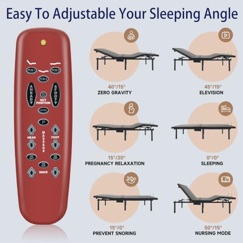 Mando para cama Leggett y Platt S-Cape Wallhugger KSMBR20543T 5