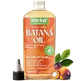 EVERLEAF Batana Oil Hair Growth Blend with Castor & Fenugreek | Boosts Growth, Strengthens Thin Hair & Revives Scalp | Botana Oil Hair Growth | Natural Nourishment for All Hair Types | 4 fl oz