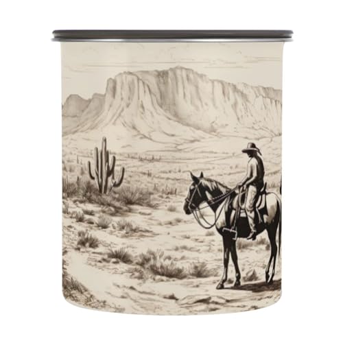 Envase Hermético de Acero Inoxidable para Café 30oz