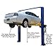 Atlas Automotive Equipment 9KOHX 2-Post Vehicle Lift, Overhead Hoist, 12' Minimum Ceiling Height, Clear Floor Design, 9,000lb Capacity, Dual-Point Lock Release, Dual Hydraulic Chain Drive Cylinders