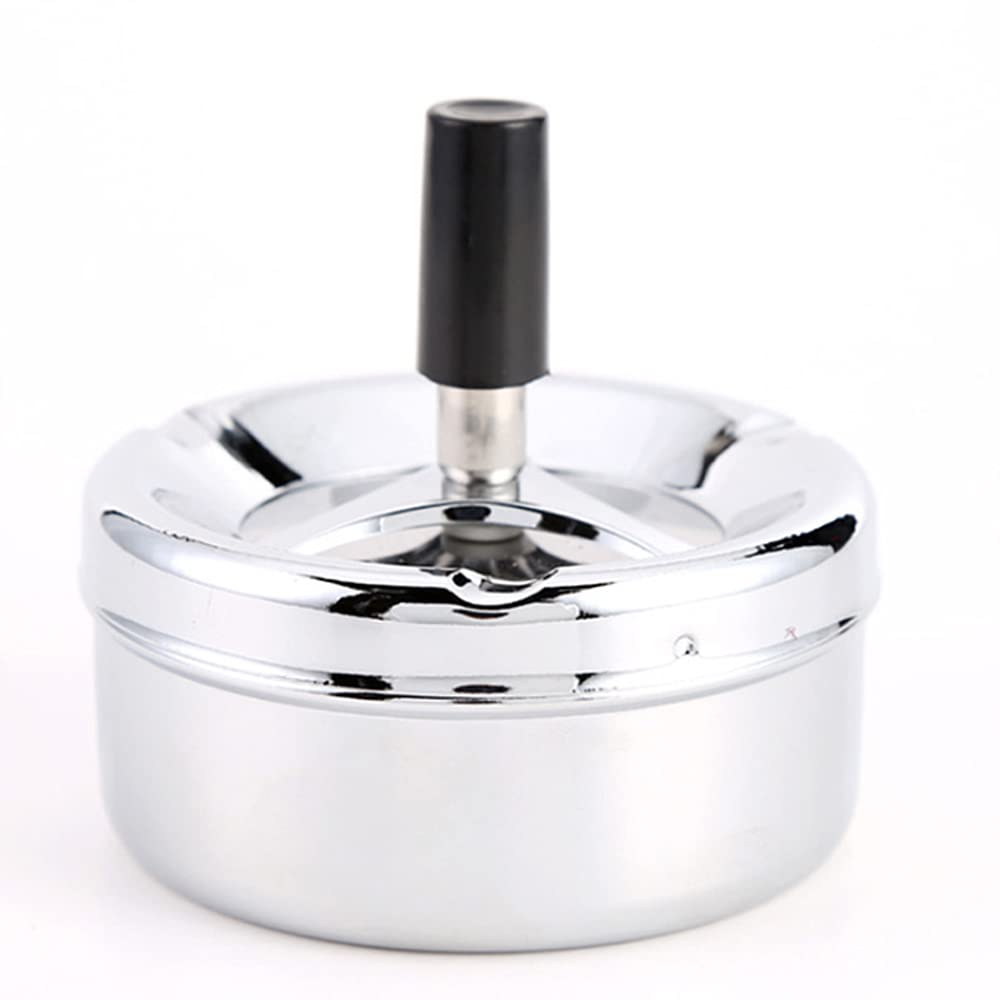 2PCS Cendrier Fermé à Fonction Pivotante Cendrier à Vent avec Couvercle Cendrier Anti Odeur Cendrier Rotatif Cendrier à Vent avec Couvercle pour Intérieur et Extérieur | Rakuten