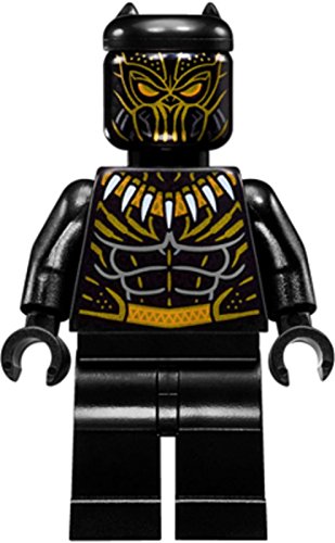 LEGO Marvel Super Heroes Black Panther Minifigure - Killmonger Golden Jaguar Suit (76099)