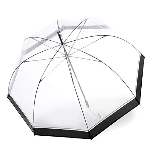 Preisvergleich Produktbild Knirps C.760 Regenschirm Stockschirm Stick transparent durchsichtig Hyperion