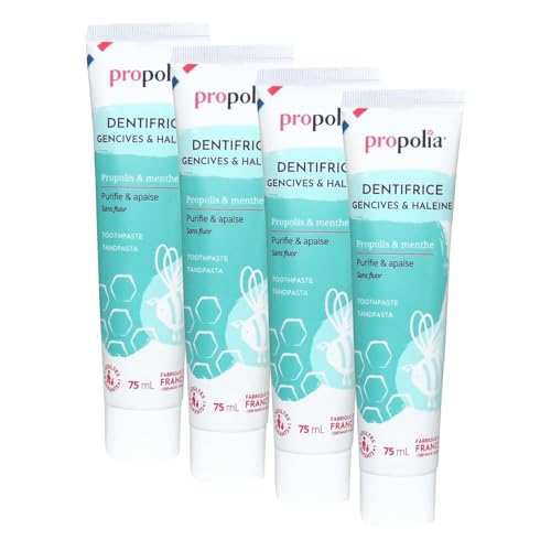 Dentifrice Propolis Propolia sans fluor qui purifie et apaise les gencives