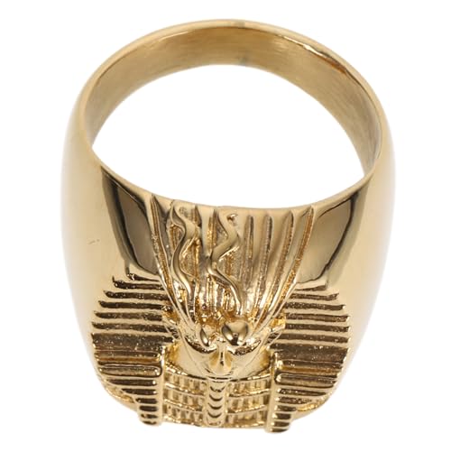 Bague Pharaon élégante pour hommes et femmes accessoire de doigt léger pour cosplay