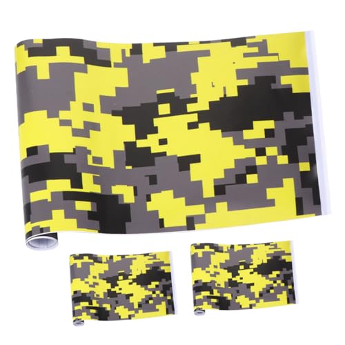 Film adhésif vinyle covering camouflage MAGICLULU pour voiture 3 pièces