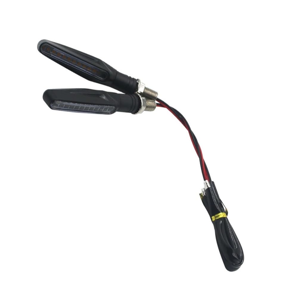 Indicador De Dirección De Motocicleta LED Universal, Impermeable, Intermitente, Luces Traseras, Lámpara Vuelta Luces