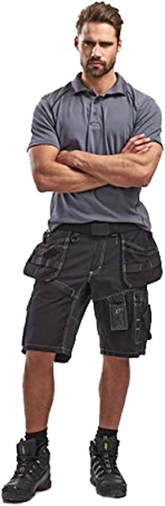Blaklader 150213109900C52 X1500 Craftman-Shorts, Size 36/32, Black