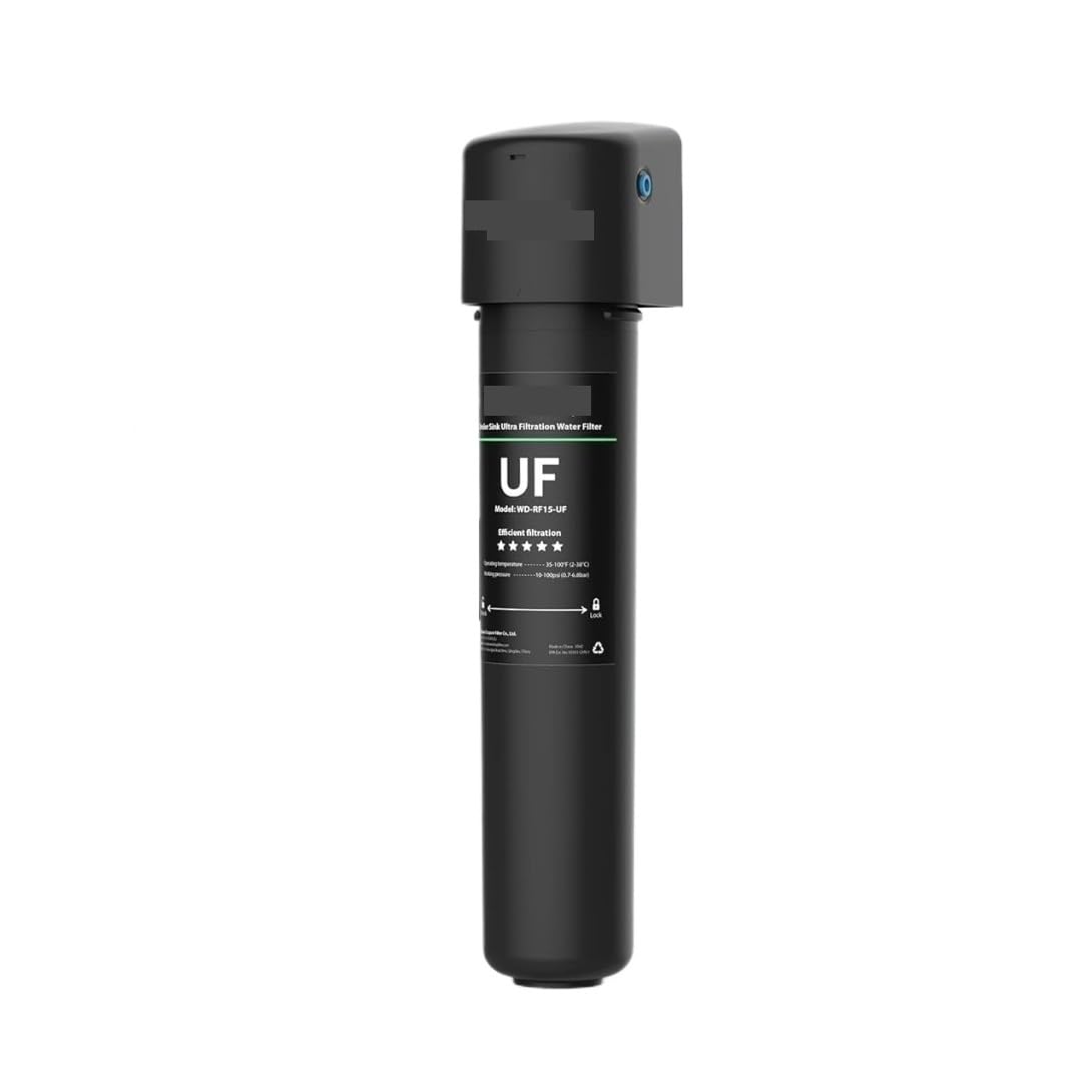 15UB-UF 0.01 Μm Ultra Filtration Under Sink Water Filter System for Baçtёria Reduction, Reduces Lead, Cl, Bad Taste