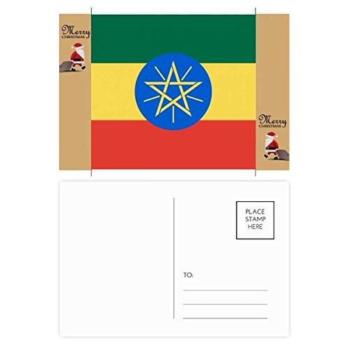 Cartes postales remerciement Éthiopie lot de 20 pour vos courriers culturels sans bavure