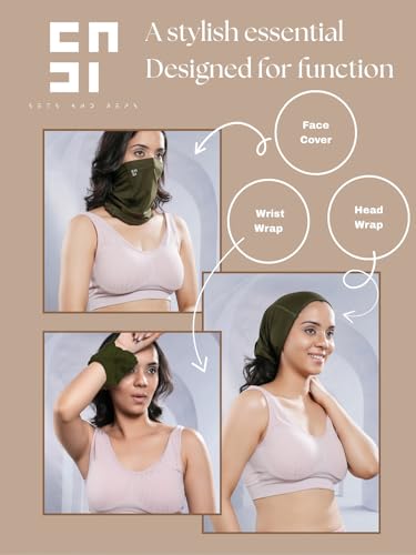Image of Viscose Lycra Head Bandana for Men & Women | Odour-free & Breathable | Durable & Multipurpose Bandana for men biking