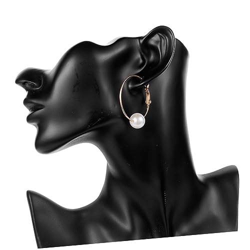 Boucles d'oreilles grandes perles légères pour sublimer un lobe sans douleur
