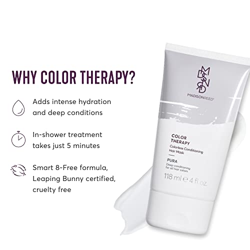 Image of Madison Reed Color Therapy Color-Despositing Hair Mask - Pura Clear, 4oz