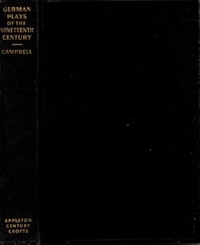 Unknown Binding German plays of the nineteeth century Book