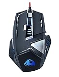 ROCKSOUL 8D Optical Gaming Mouse, RSMS-00215, Black Silver