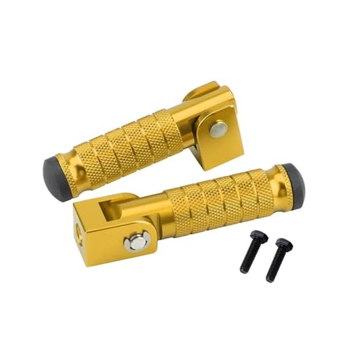 Cale pied moto arrière M8 en alliage d'aluminium usiné pour une modification durable