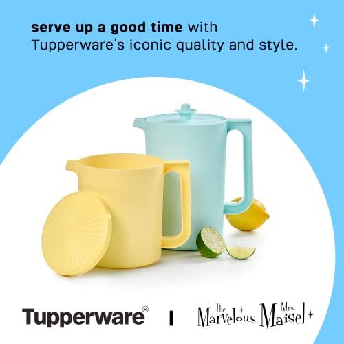 Tupperware Heritage Pitcher Set In Vintage Colors - Dishwasher Safe & Bpa Free - (Set Of 2) #TOP4