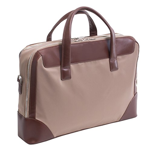 McKLEIN 17" Nylon Dual Compartment Laptop Briefcase- HARPSWELL2
