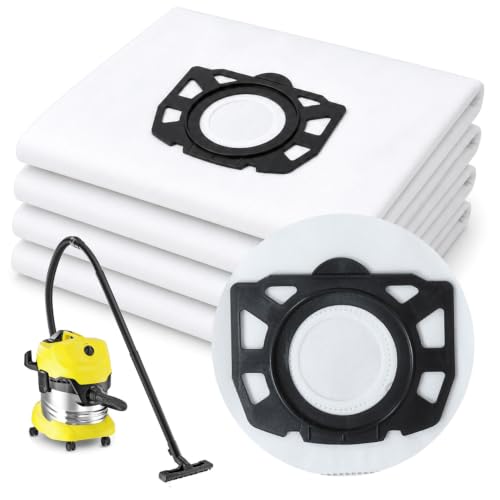 Image of Compatible Karcher Vacuum Dust Bags (12 Pack) Wet and Dry Dust Vacuum Bags