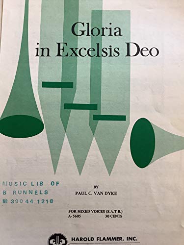 Gloria in Excelsis Deo (mixed voices SATB A-5605)