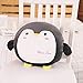 beauty eyes Kawaii Peluche Dinosauro Cuscino Giocattoli Peluche Ripiene Balena Maiale Pinguino Scaldamani Baby Doll Giocattoli Regali di Compleanno per I Bambini 33cm Pinguino Grigio