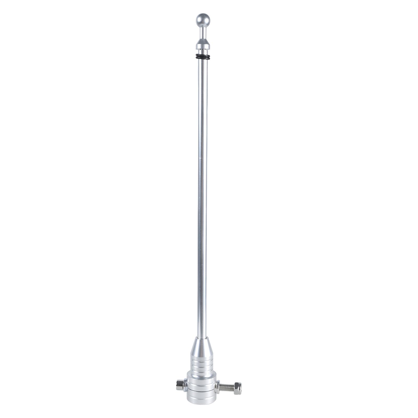 YROHGKPN Motorcycle Flagpole Mount Metal 15" Flags Poles Fixed Mount for