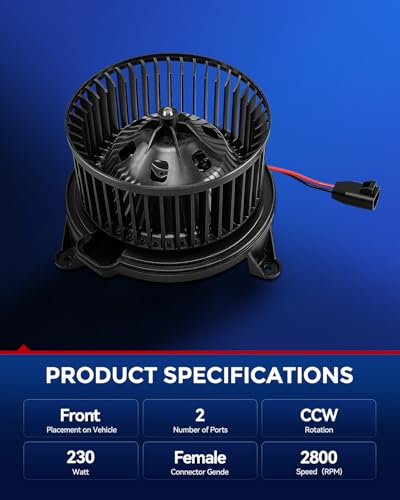 Image of KAX AC Blower Motor Fit for Nissan Frontier 2005-2021, Pathfinder 2005-2012, Xterra 2005-2015, Pathfinder Armada 2004 - HVAC Heater Blower Motor Replaces# 700175