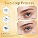 Beauty7 Fit Facial Wax Strips for Hair Removal -Straight Eyebrow Wax Strips at Home - 24 Strip, 4 Calming Oil Wipes for All Skin Types for Women