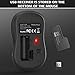immagine 4Mouse Senza Fili, TedGem 2.4 Ghz Mouse Wireless Portatile, con Ricevitore Nano USB per Laptop, PC, Chromebook, Notebook, 6 Pulsanti, 3 Livelli di Regolazione DPI - Super Risparmio Energetico, Rosso