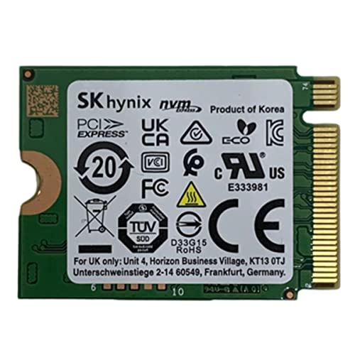 Image of inch¢ Sk Hynix 256Gb Oem M.2 Nvme Pci-E Ssd(M-Key) Internal Solid State Drive 2230 Form Factor Compatible With Pc /Laptop /Macbook Pro A1708, 365 Days Replacement Warranty, usb