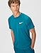 Nike Men's Short-Sleeve Hydroguard,Green Abyss,Medium