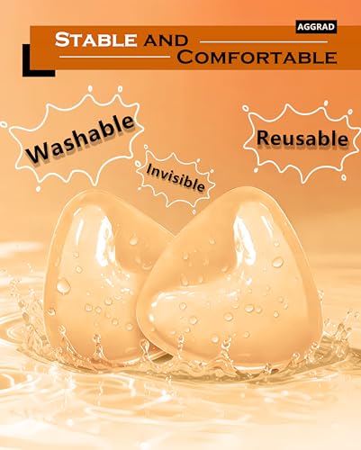 Image of Double Sided Sticky Bra Inserts, Ultra Instant Volume, Push Up Adhesive Bra Pads