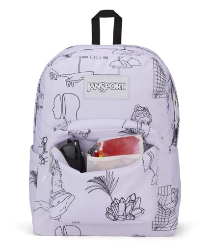 Image of JanSport SuperBreak Backpack - Durable, Lightweight Premium Backpack - Color Me Vaporwave