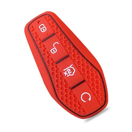 Housse de protection en silicone pour clé BYD Atto 3 à 4 boutons